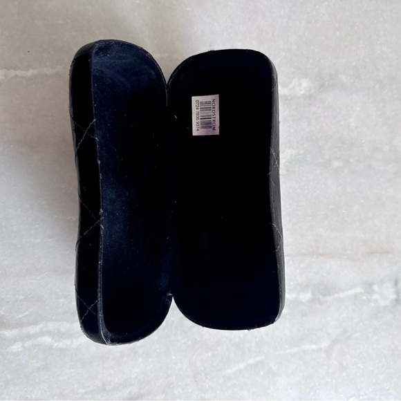 CHANEL Black Quilted Sunglasses Case main image 2